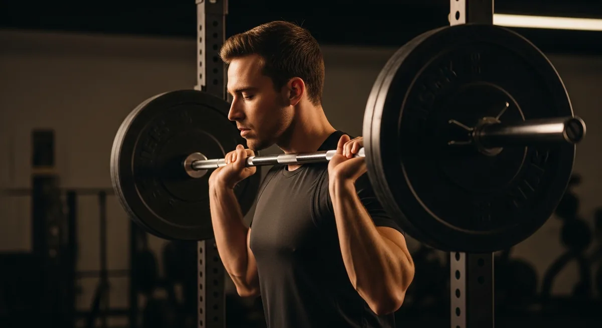 How should you breathe during strength training?