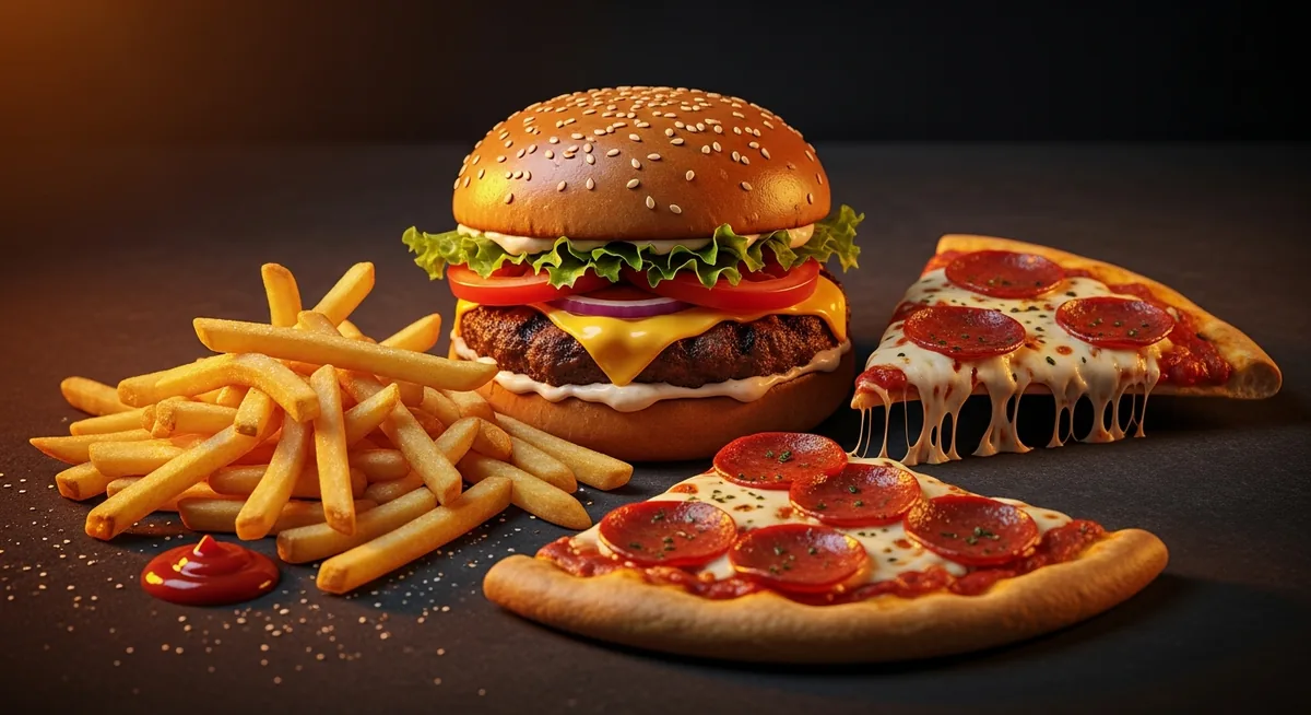 Fast food calorie overview